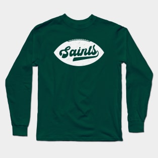 Retro Saints Football Long Sleeve T-Shirt